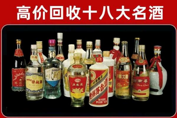 荥经回收铁盖茅台酒